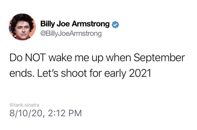 do not wake me up when september ends 