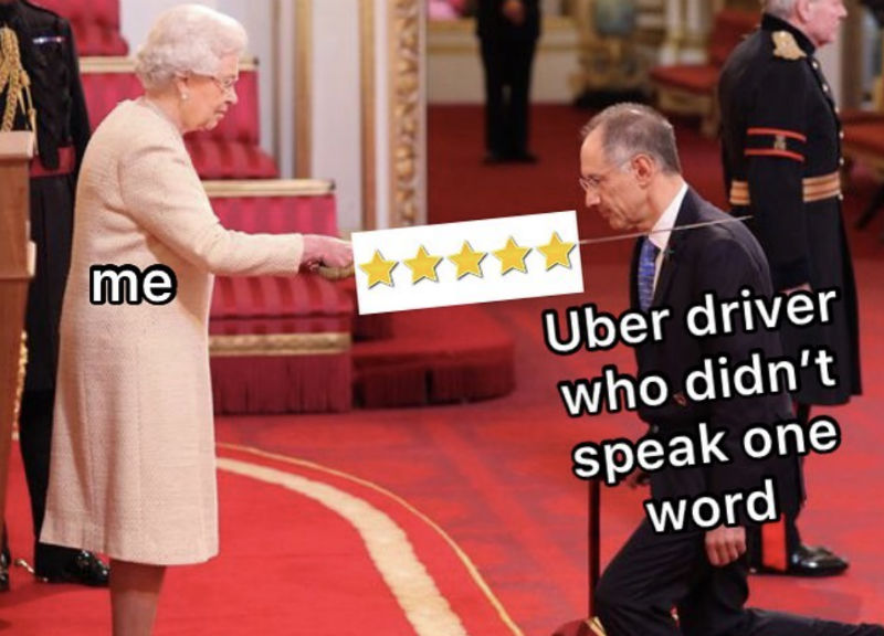me uber driver who didnt 