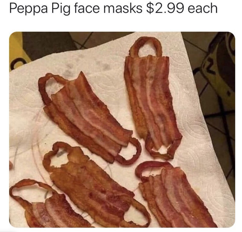 peppa pig face masks 