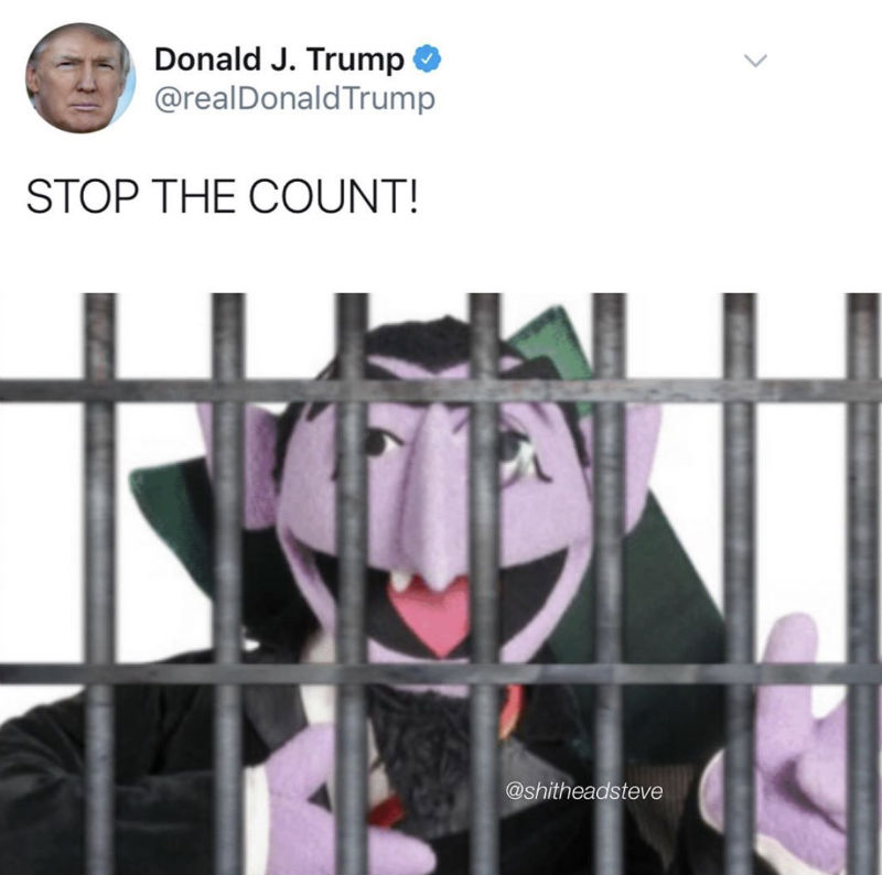 stop the count trump meme