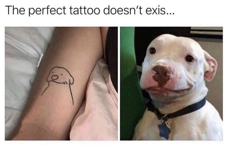 the perfect tattoo doesnt exist 