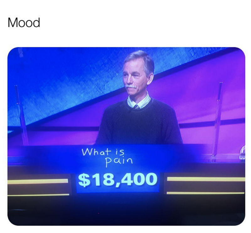 what is pain jeopardy meme
