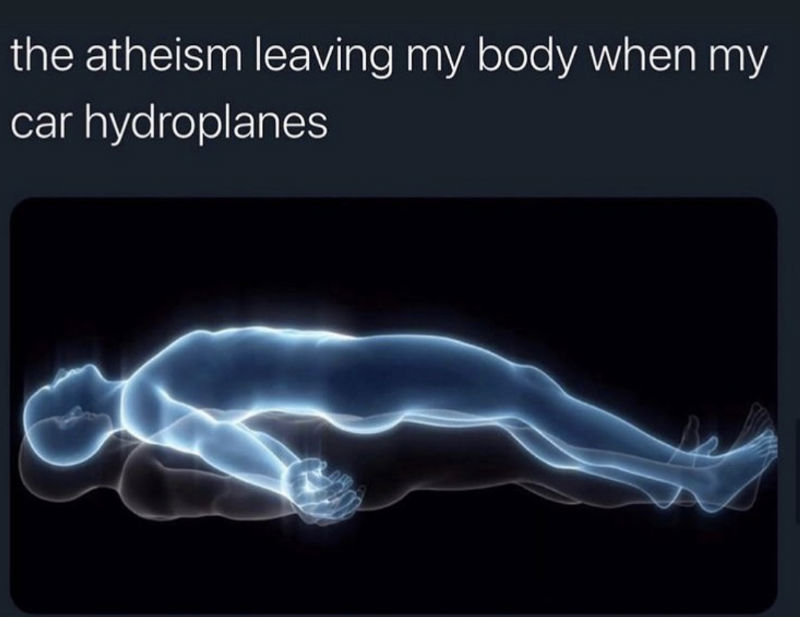 the atheism leaving my body 