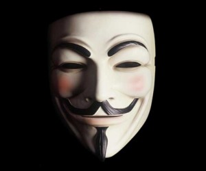 Join the legions of anonymous with this cool Guy Fawkes V for Vendetta Mask.
