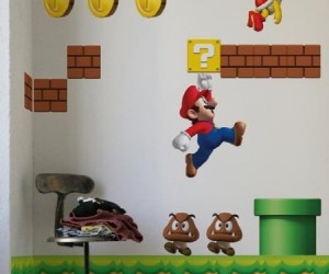 Cover your walls in Mario! It’s a tale as old as time. Boy grows up, completely enamored with a