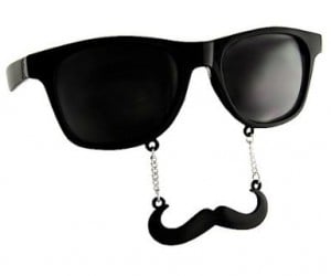 You call yourself a hipster? Be like a sir and be the party with the hilarious original mustache sunglasses. The sunglasses come equipped with an ultra stylish mustache to make