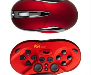 Ever wanted both a mouse and a gaming controller? Well now you can with the Chameleon X-1 Wireless Gamepad Mouse by Shogun Bros