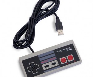Miss the feeling of the classic NES controller in your hand? Well now you can get that great feeling back with the NES USB controller.