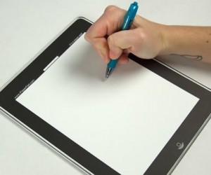 If buying an iPad is too expensive check out the iPaper Pad instead. Basically it’s a paper pad that resembles an iPad great for jotting down notes or as a