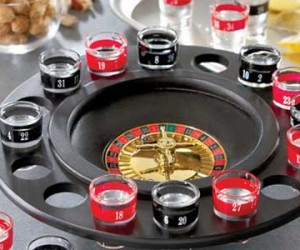 Shot Glass Roulette – Feeling lucky? Or just want to get really drunk really fast? Then try out shot glass roulette where even losers are still winners.
