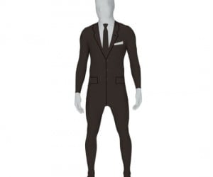 Slenderman Costume – Make halloween a million times creepier with the Slender man morphsuit style costume.