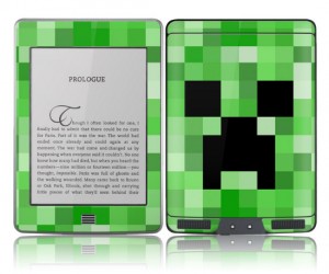 Minecraft Kindle Cover – A great way to read any Minecraft fan fiction.