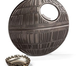 Star Wars Death Star Bottle Opener – Now you can use an upward “force” to remove your bottle caps Vader Style