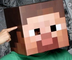 With this Giant Minecraft Pixel head you’ll be taking your love of minecraft to a whole other level. Just watch out for creepers.