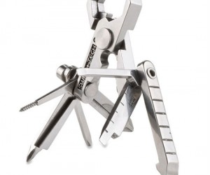 This ingenious little design brings 19 of the most useful tools into 1 easy to manage pocket sized multitool!