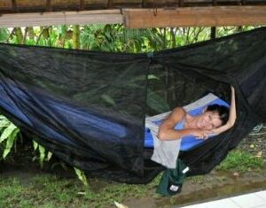 C0coon Hammock – Keeps bugs out… check, incredibly comfortable… check… feeling like a beautiful butterfly as you gracefully emerge from it… you’ll just have to buy one to find out.