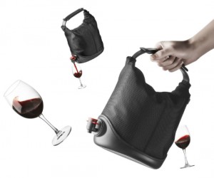 Wine Tote – It may not be able to hold your wallet and keys, but all you really need is the wine right?  