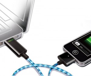 Never trip over an iPhone cord again with the light up iPhone cable!  