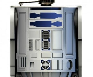 R2-D2 Flask – Help me Jack, Jim, and Johnny… you’re my only hope!