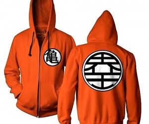 Channel your inner Goku with this stylish Dragon Ball Z hoodie!  