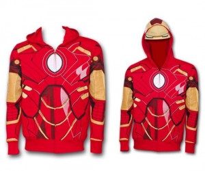 Iron Man Hoodie – It doesn’t give you the strength of the original iron man suit, but it still looks really cool!