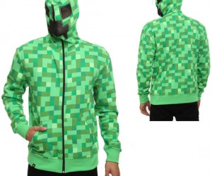 Minecraft Creeper Hoodie – If you like to creep around in the dark you should look the part!