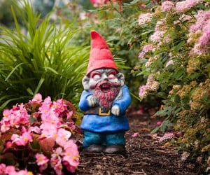 Zombie Apocalypse Garden Gnomes – These aren’t your grandmother’s garden gnomes.
