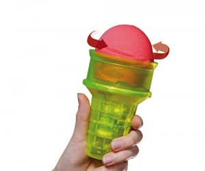 Motorized Ice Cream Cone – A whole new level of lazy, just hang your tongue out and let the ice cream do all the work.