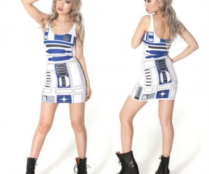 Star Wars R2D2 Dress – Recycle that old broke down droid into a very sexy dress!
