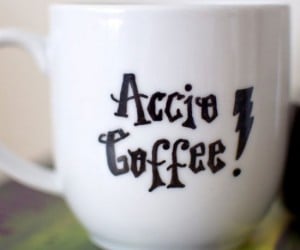Accio Coffee Mug – Don’t we all wish coffee could just magically appear?