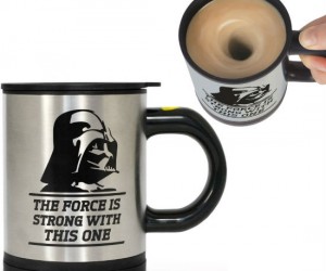 Star Wars Darth Vader Self Stirring Mug – There’s no need to stir yourself when you use the force.