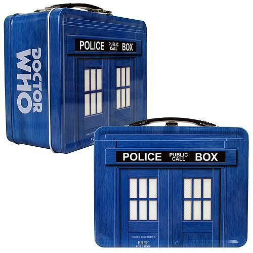 doctor who tardis lunch box