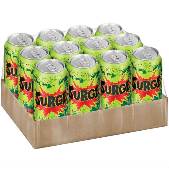 12 pack of surge soda