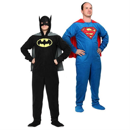 superhero footie pajamas 