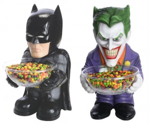 Batman and Joker Candy Dish Holders – I don’t know if I’d trust the candy the Joker is handing out.