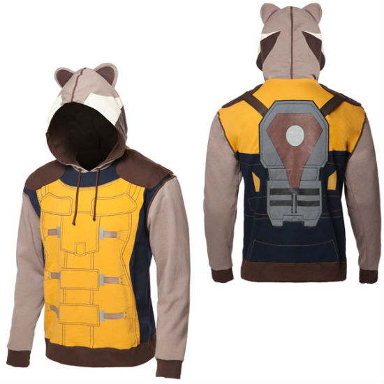 guardians of the galaxy rocket raccoon hoodie