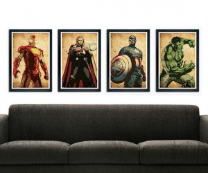 Avengers Poster Set – Avengers assembled in poster form!  