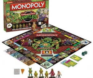 Ninja Turtles Monopoly – Check out this radical rendition of TMNT collector’s edition Monopoly!