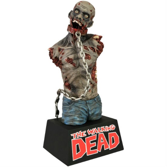 the walking dead zombie bust bank