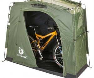 The YardStash is the perfect solution for keeping your bike or other items safe from the elements.