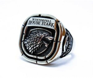 GoT House Stark Ring – Shines just like Valyrian Steel!