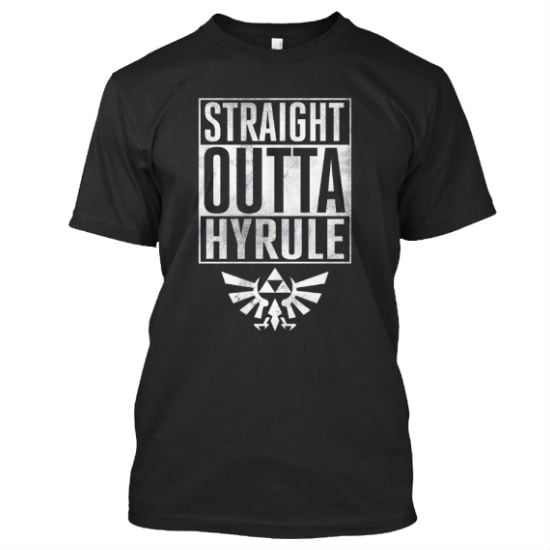 straight outta hyrule shirt 