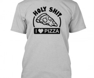 The perfect tee to profess your undying love for pizza!