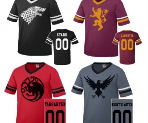Game of Thrones Sports Jerseys – Brace yourself game day is coming!