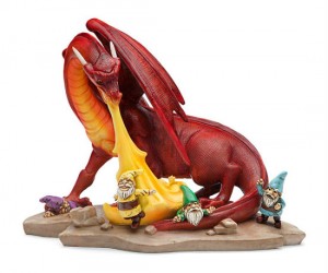 Dragon Attack Lawn Ornament – Perfect for protecting your lawn against pesky gnomes.