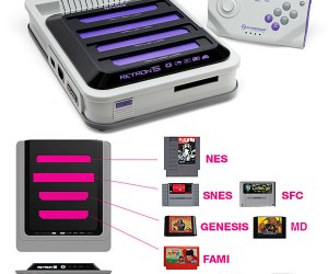 The ultimate retro gaming system! Comes with 5 cartridge slots for: ‪‎NES‬, SNES, ‪Genesis‬, Famicom, and Game Boy Advance!
