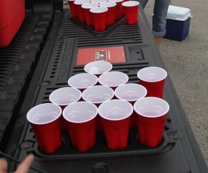Beer Pong Tailgate Liner – Bring the party with you wherever you go!