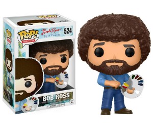 Bob Ross Funko Pop Figure – Straight from The Joy of Painting Bob Ross is here to help paint some happy little trees!