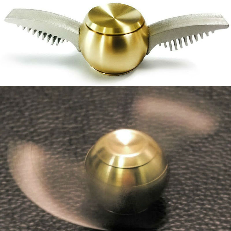 golden snitch fidget spinner 