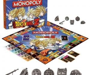 Dragon Ball Z Monopoly – Pick your favorite icon to carry you around the game board, recruit your team to become the richest fighter, and upgrade your team with Kamen houses